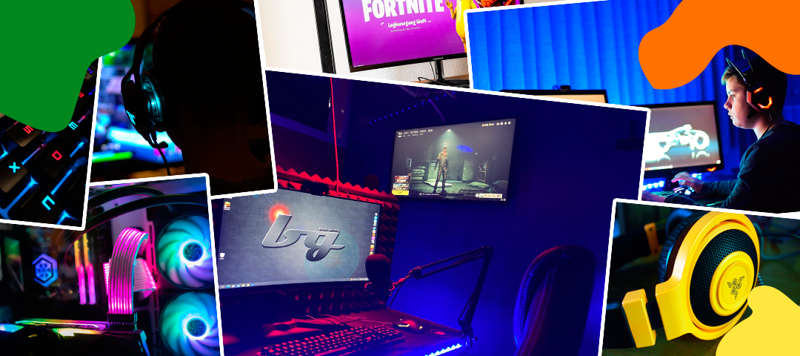 gamintilbud header øygrafikk