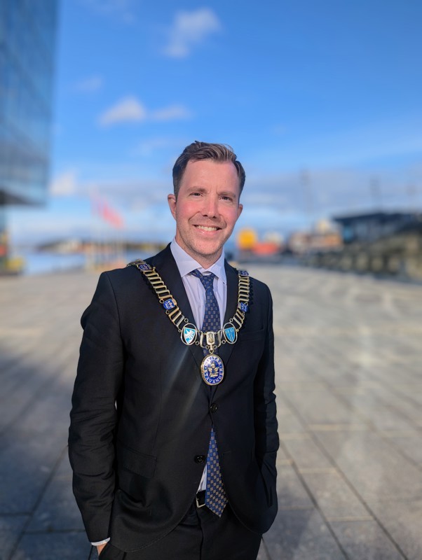 Bilde av ordfører Tormod Losnedal