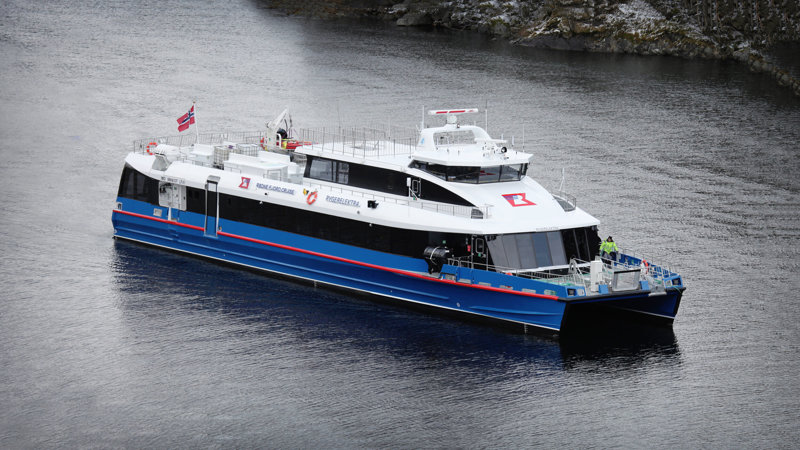 BIlde av båten Rygerelektra