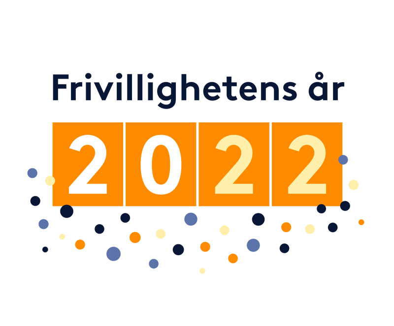 Logo for frivillighetens år 2022