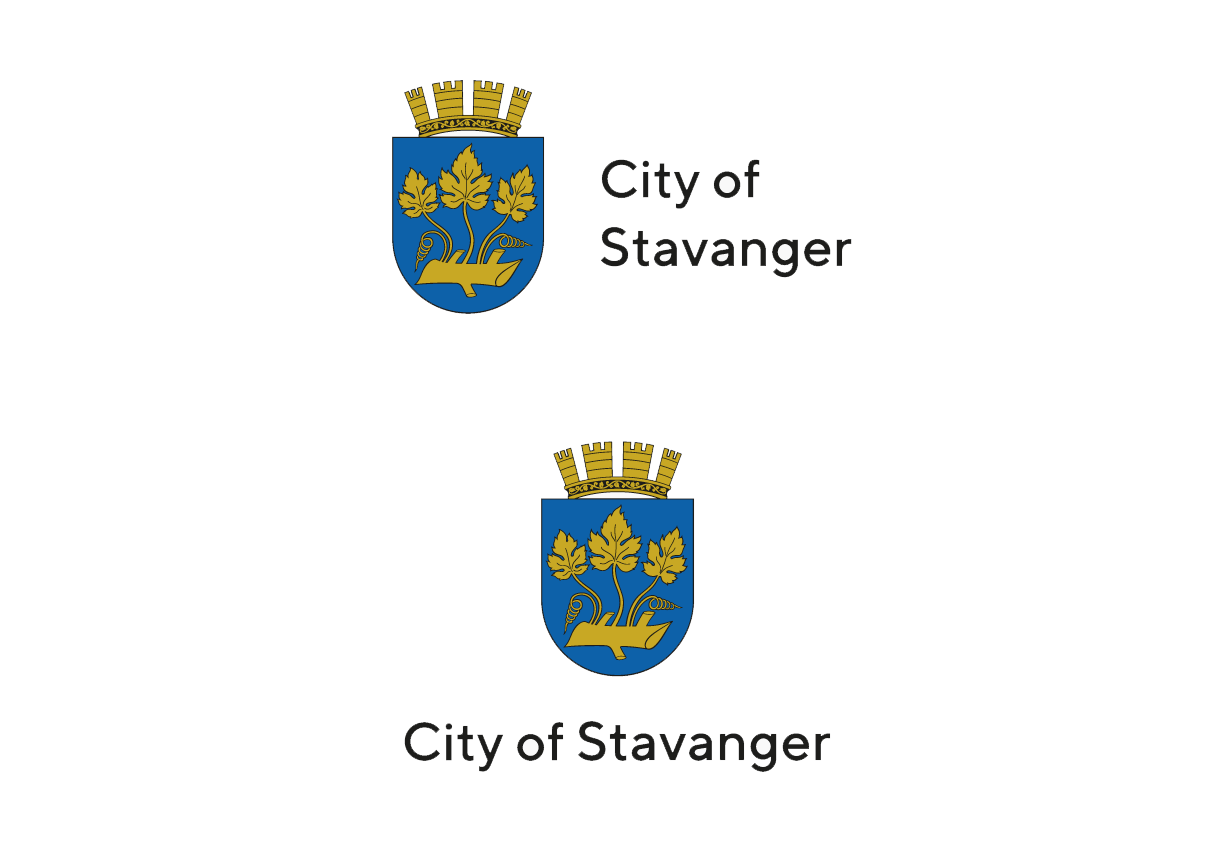 Fargelogo, engelsk versjon