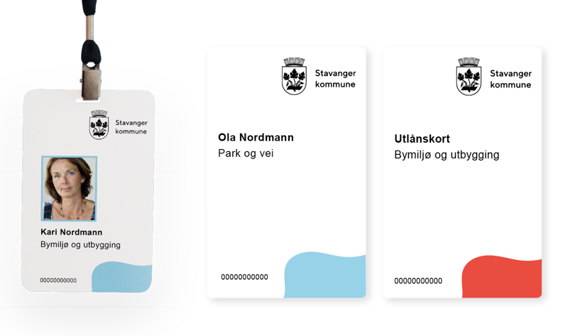 Eksempler adgangskort - Stavanger kommune