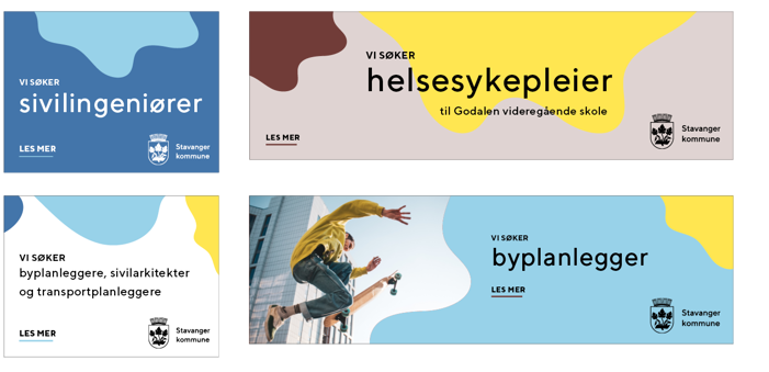 Eksempler digitale stillingsannonser - Stavanger kommune