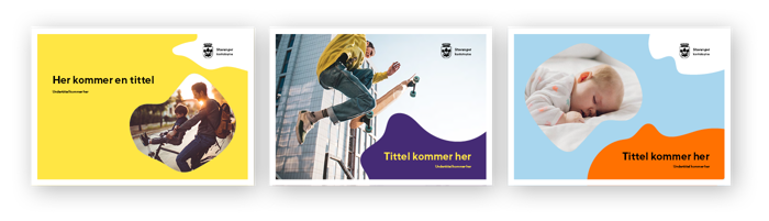 Forsidemaler A4 liggende med bilder - Stavanger kommune