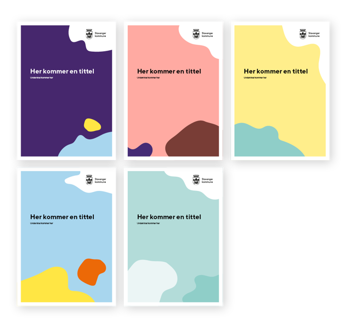 Forsidemaler A4 stående uten bilder - Stavanger kommune