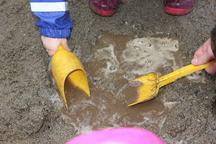 Jåttå barnehage, vannlek