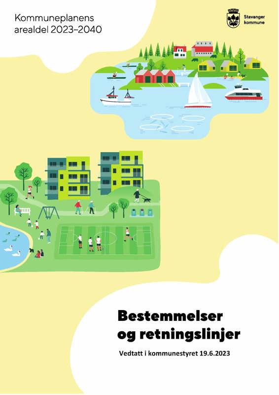 Forsiden til Kommuneplanens arealdels Bestemmelser og retningslinjer