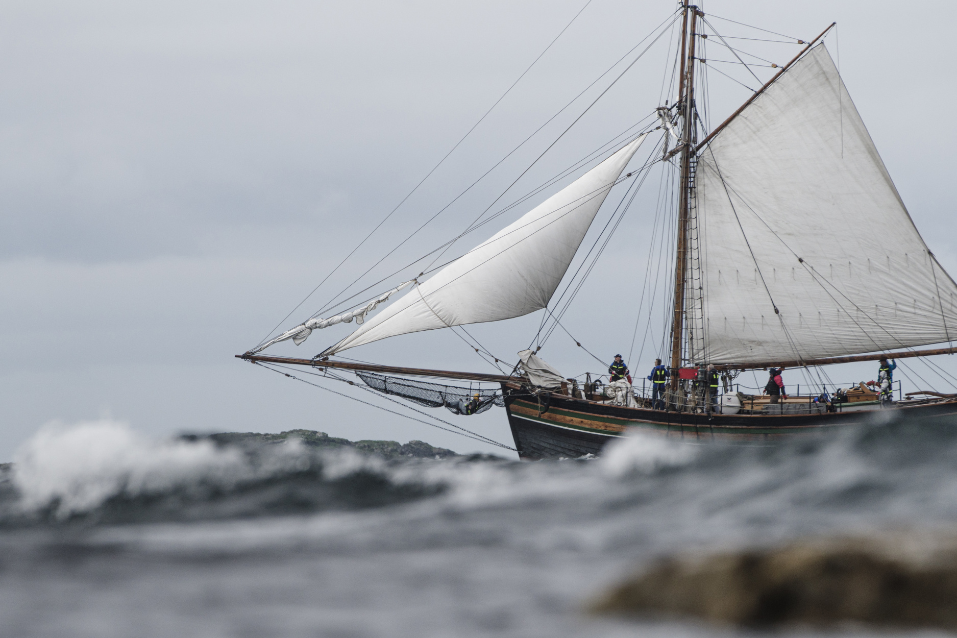 Sluppen Restauration på sjøen