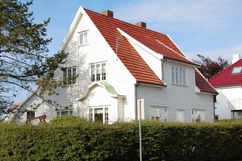 Hus i nyklassisistisk stil