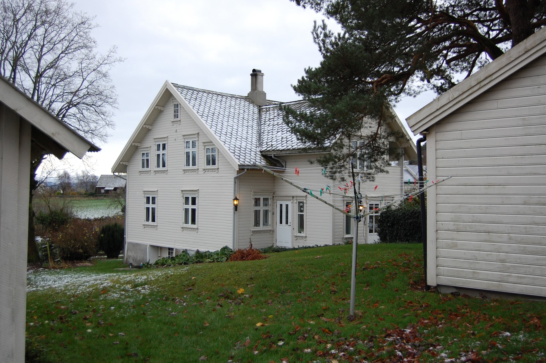 Det eine våningshuset på Norda Hidle.