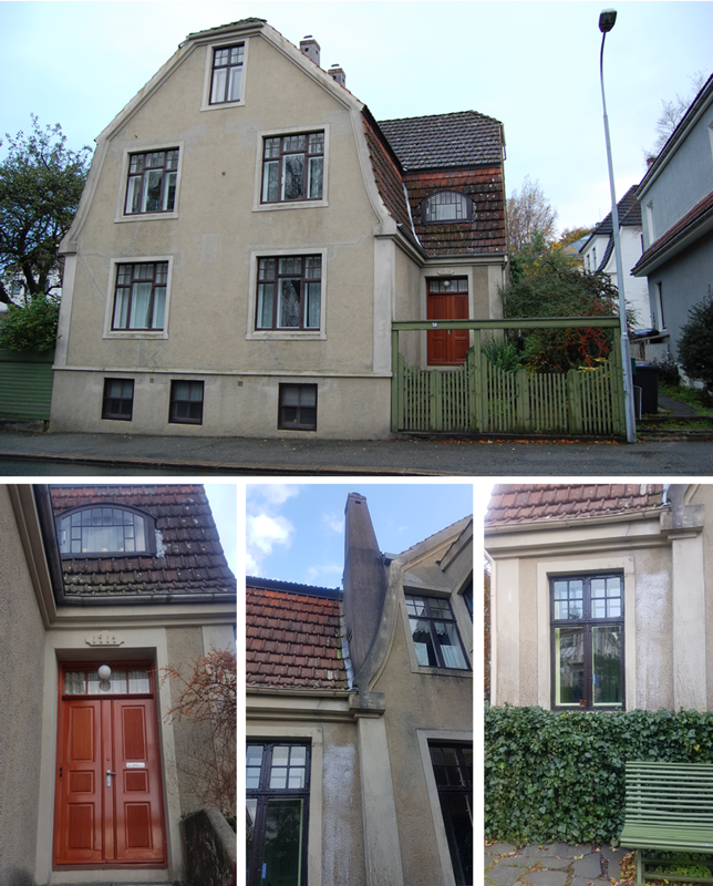 Murhus i jugendstil. 