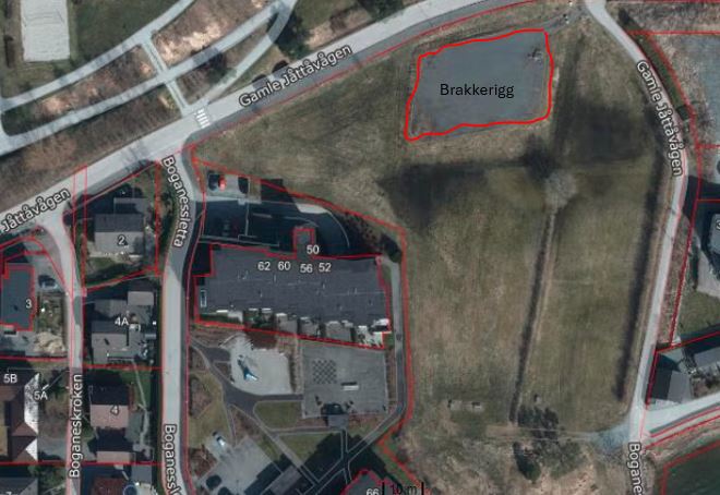 Oversikt brakkerigg i Boganeskroken