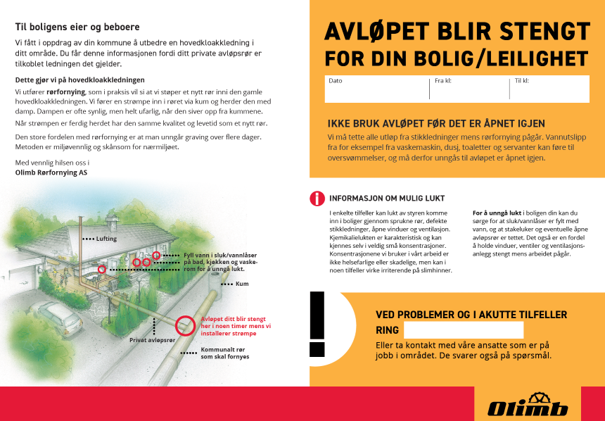 Bilde av informasjonsskriv