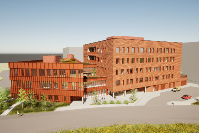 Legevaktbygg, tegning