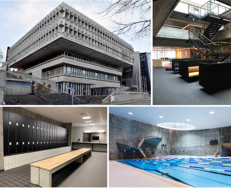 Olav Kyrres gate 19 med Stavanger svømmehall
FOTO: MATS KASTELLET OG STAVANGER KOMMUNE