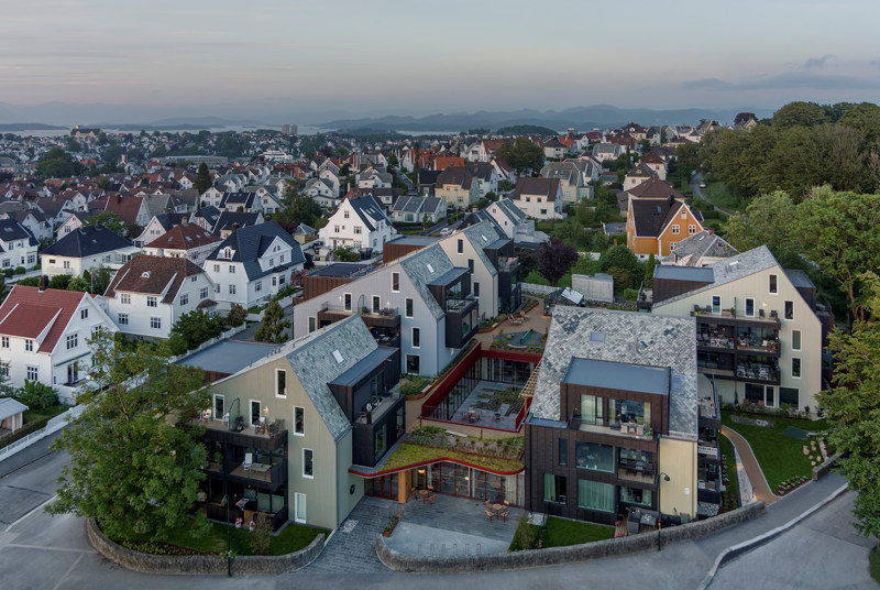 Vålandstun sin beliggenhet på Våland. Foto: Sindre Ellingsen. 
