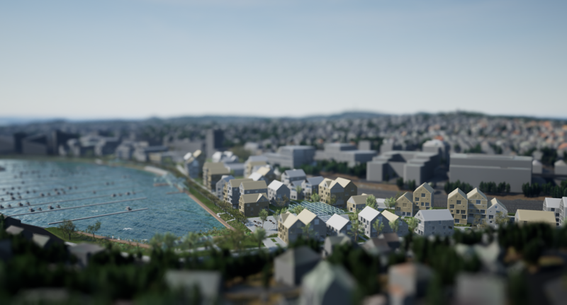 Bymodellen Paradis bilde