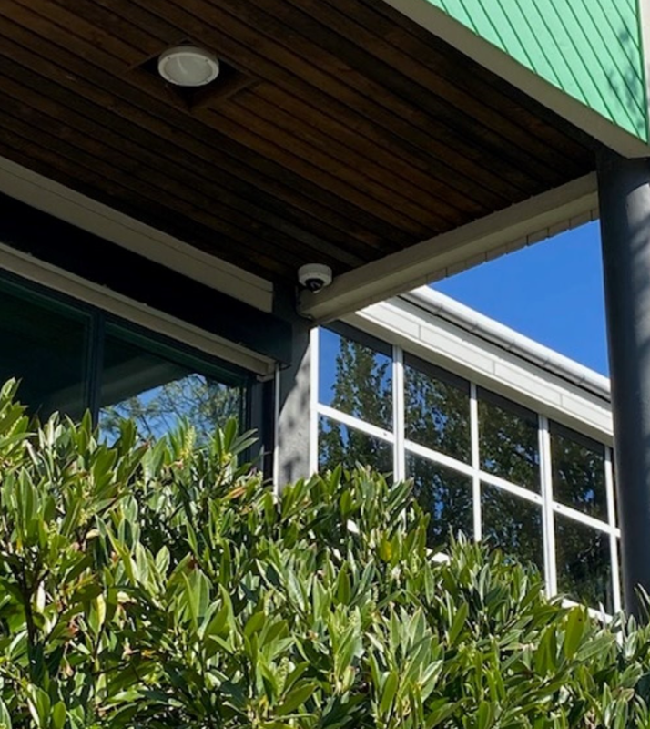 Kamera på Godeset skole