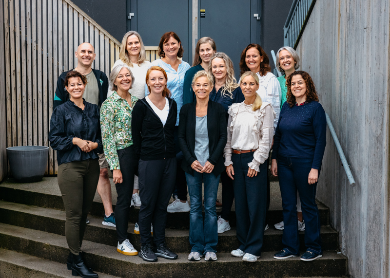 Bilde av ansatte i avdeling for ambulante tjenester