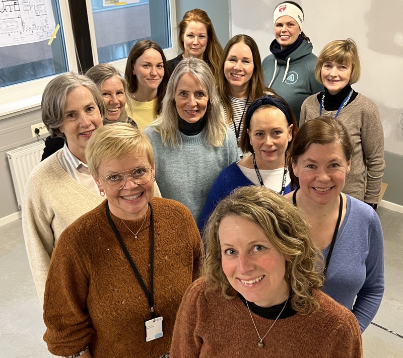 De ansatte ved helsestasjon for ungdom er klare til å ta imot ungdom i nye lokaler