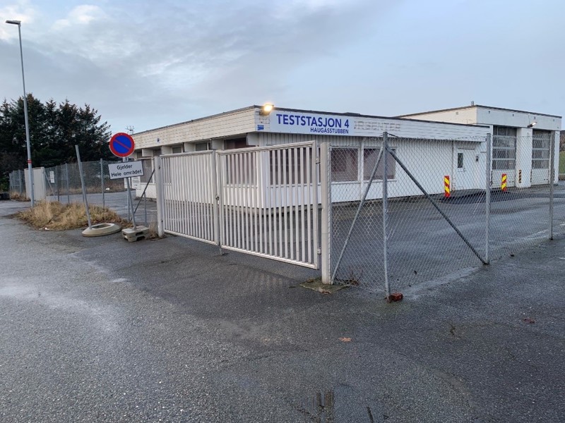 Foto. Teststasjonen på Åsen.
