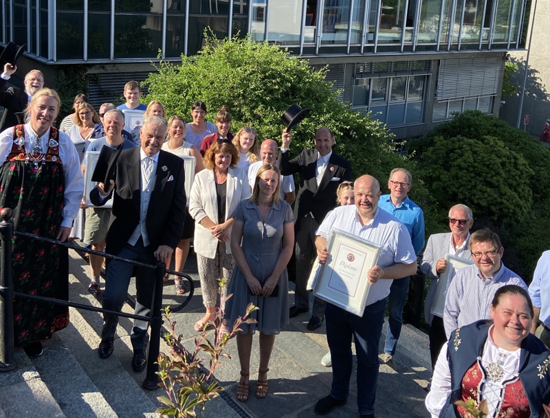 Hurraprisen 2020 - alle korpsene fikk pris! 