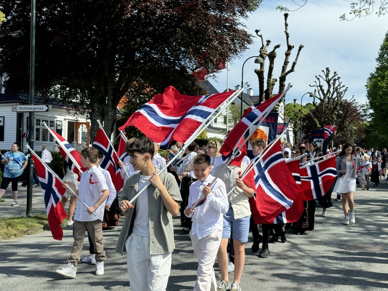 17. mai-tog i Stavanger 2024. 