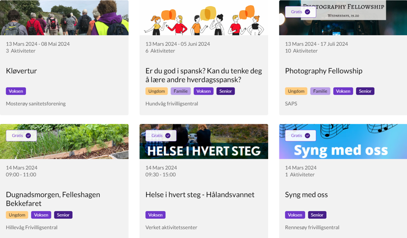 Illustrasjonsbilde av forsiden på aktivitetskalenderen til Stavanger kommune