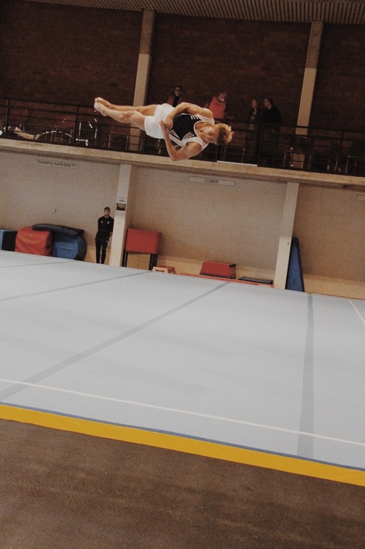 Turneren Philip Tvetereaas Hauge i en tidligere konkurranse. Philip skal delta under NM-veka.