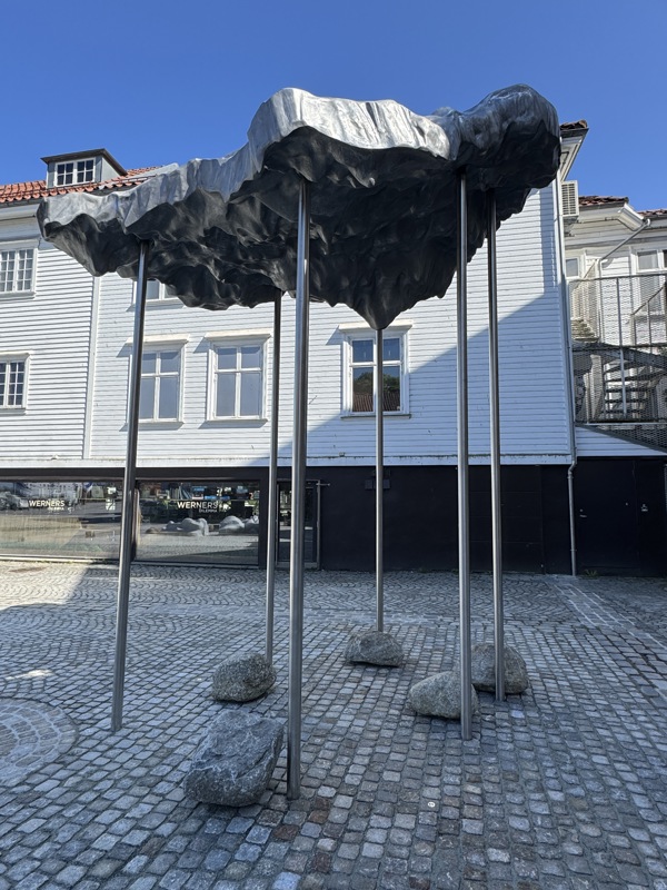 Bilde av krigsseilerplassen i Vågen i Stavanger