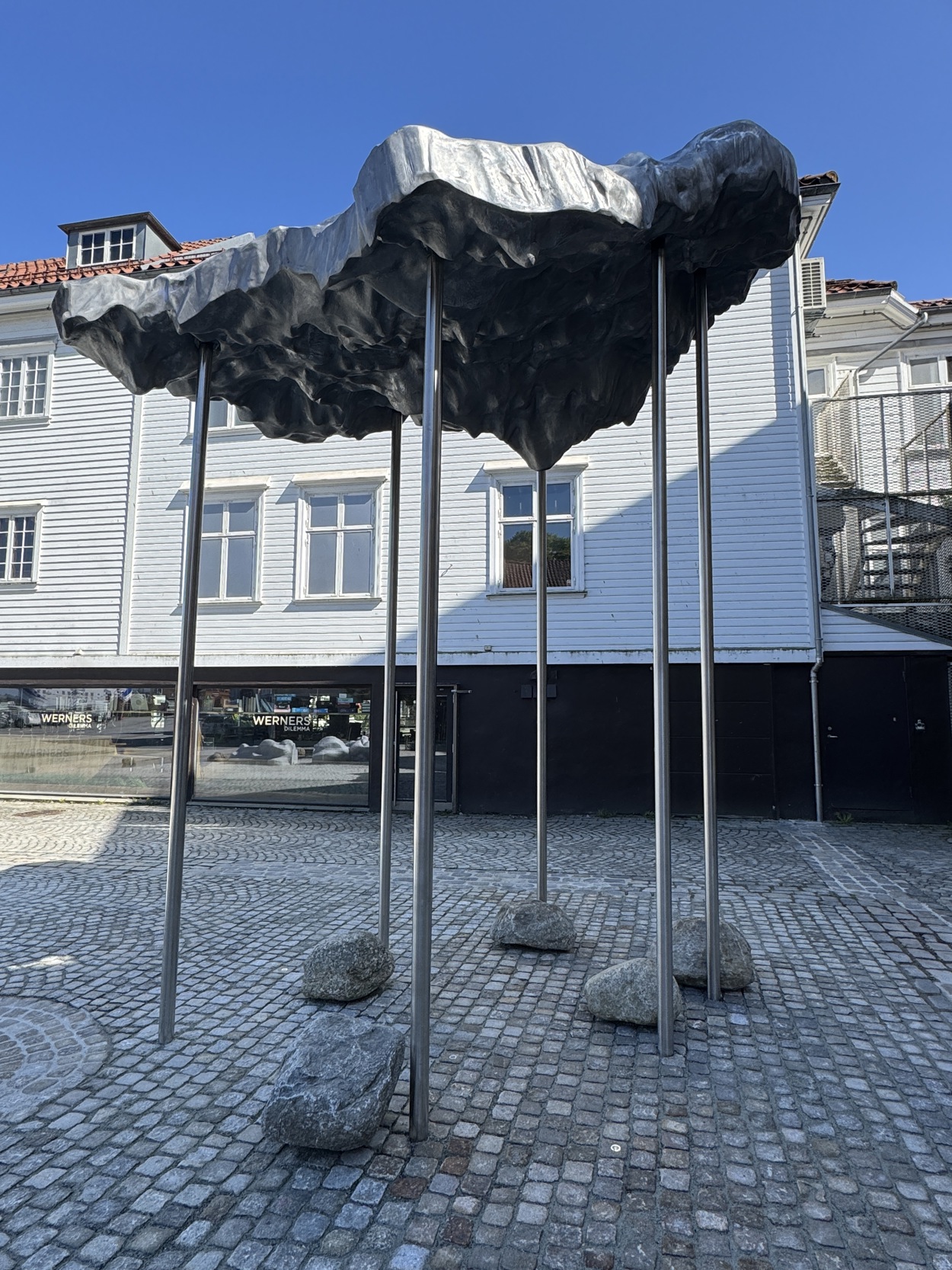 Bilde av krigsseilerplassen i Vågen i Stavanger