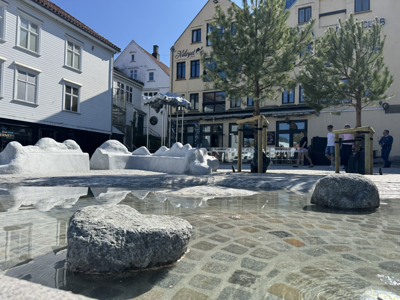 Krigsseilerplassen i Stavanger. 