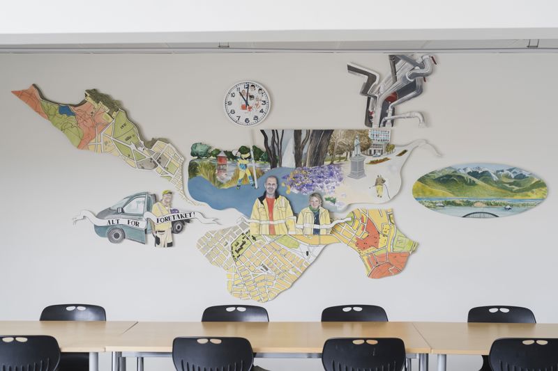 Hovedarbeidet på Åsen