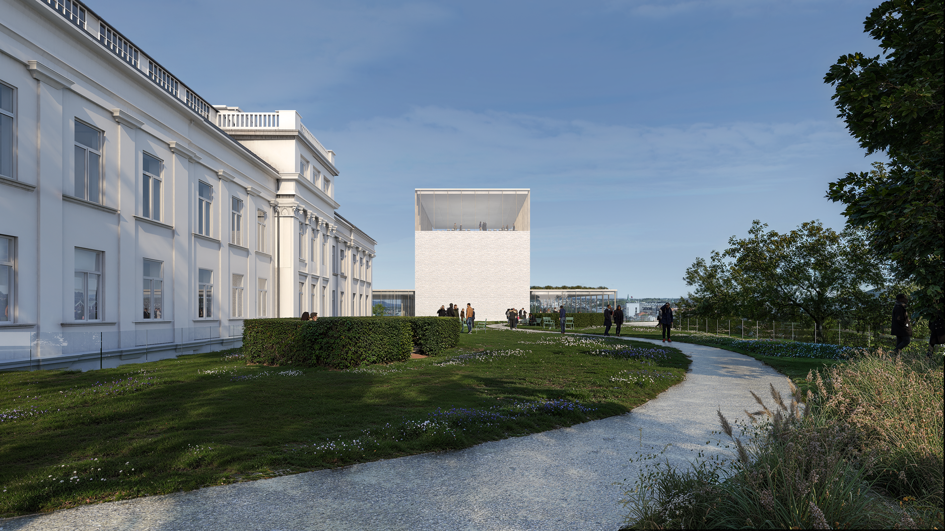 De seks arkitektteamene som ble valgt ut til å delta i konkurransen om å tegne nytt teater- og museumsbygg, har nå levert løsningsforslagene sine.