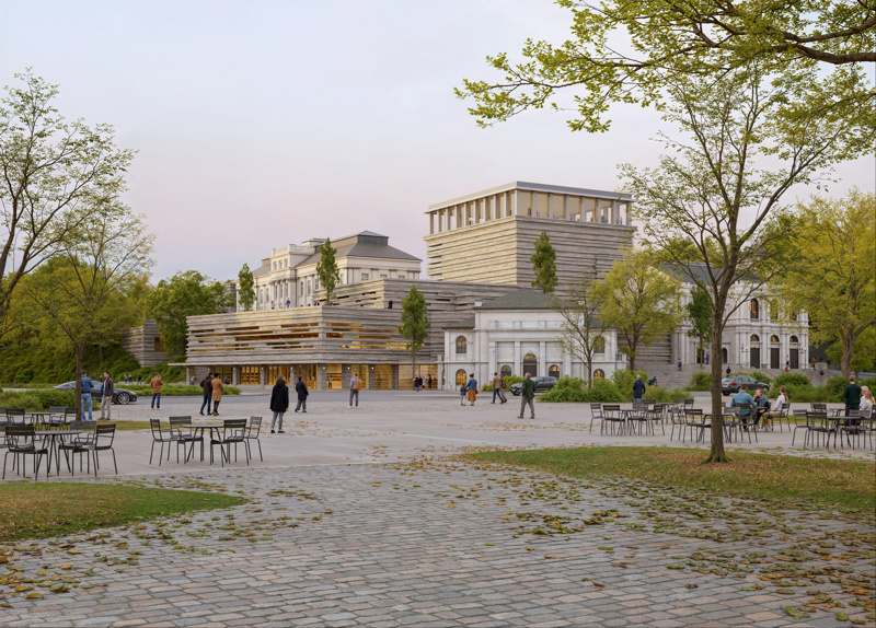 De seks arkitektteamene som ble valgt ut til å delta i konkurransen om å tegne nytt teater- og museumsbygg, har nå levert løsningsforslagene sine. 