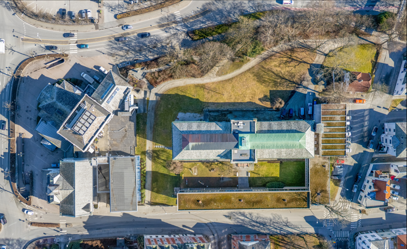 Områdebilde teateret og museet