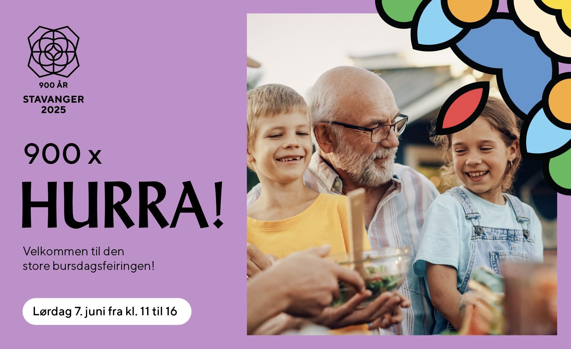 Plakat fra 900 x HURRA