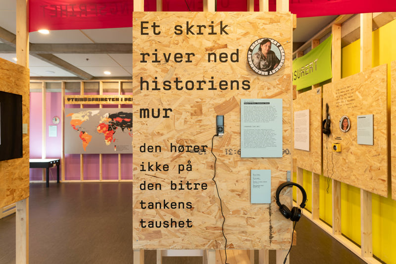 Bilde fra utstillingen USENSURERT.