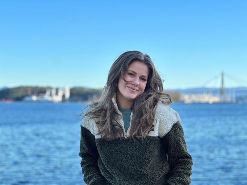 Praktikant Åshild Moen