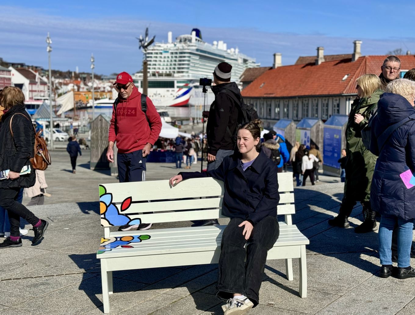 Ida Agathe Hidle ses på en benk nær deg denne uka!