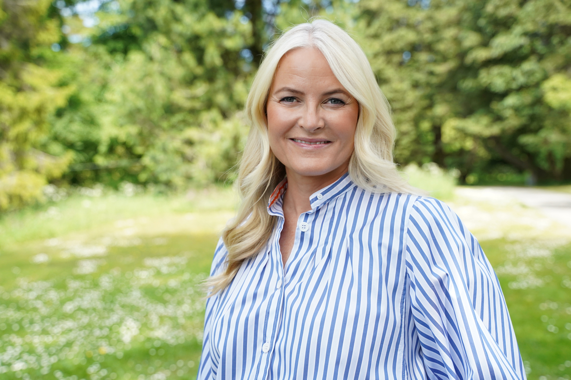 H.K.H Kronprinsesse Mette-Marit skal delta på den store bursdagsfeiringen i Stavanger lørdag 7. juni. Foto: Liv Anette Luane, Det kongelige hoff.