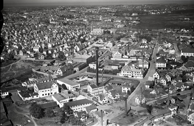 Stavanger øst. Tinnfabrikken.