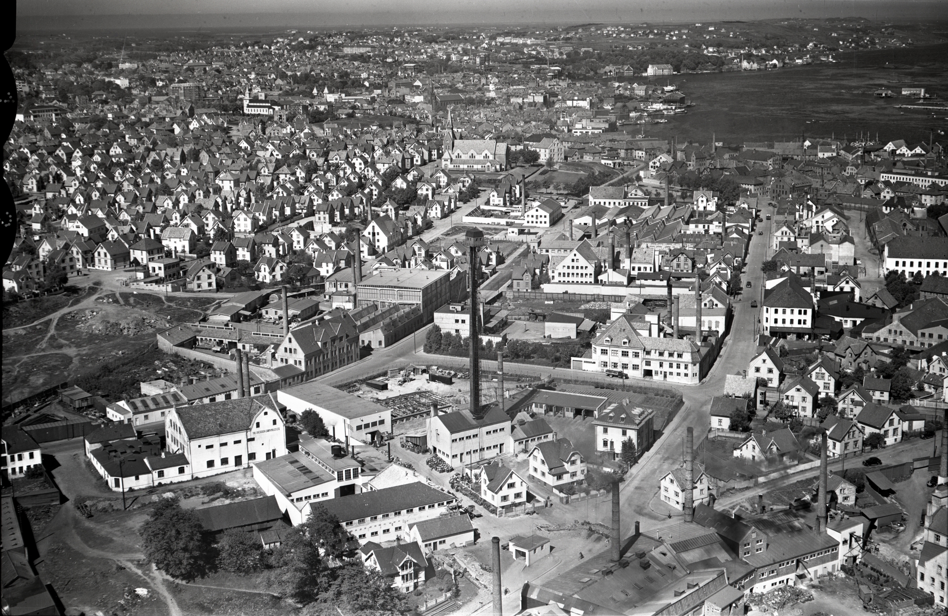 Stavanger øst. Tinnfabrikken.