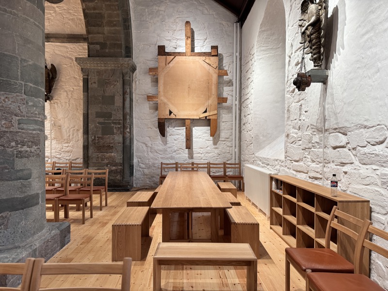 Fellesskapsbordet i Stavanger domkirke. 