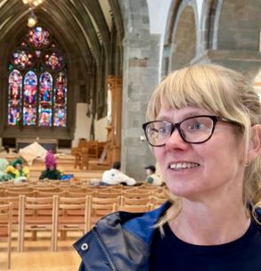 Britta Goldberg er prosjektleder for restaureringsprosjektet.