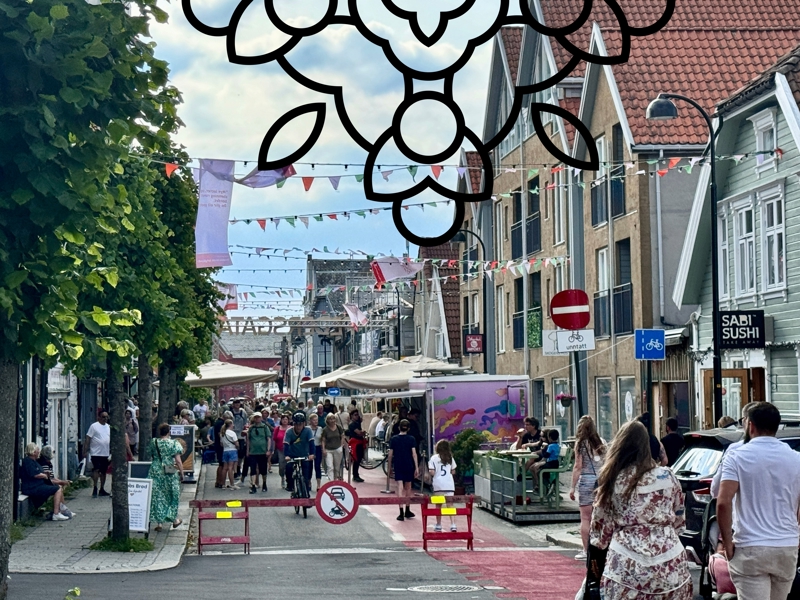 Pedersgata med samspill-ikon