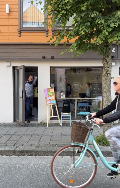 Mikrokontor i Pedersgata, Stavanger 2025.