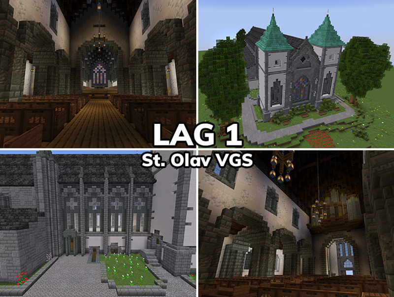 Lag 1 Domkirken i piksler