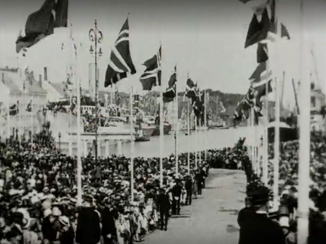 Ble med på premieren av Stavangerfilmen fra 1925!