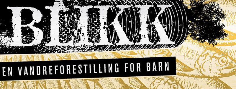 Logo til vandreforestillingen "Blikk".